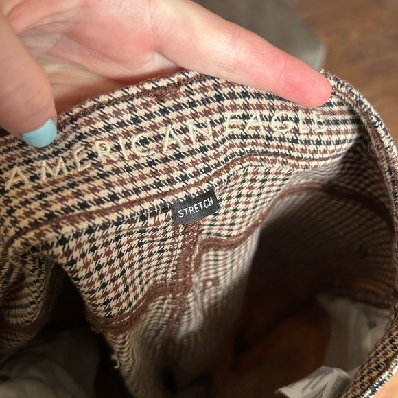 American Eagle Outfitters Black and White Dress Pants - Picture 5 of 6